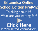 Britannica Online School Edition k-12
