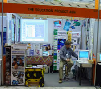Booth at Bangkok June 2003 exhibition