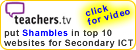 Teachers TV put the Shambles website in the top ten Videos for Secondary ICT (Jan 2009).